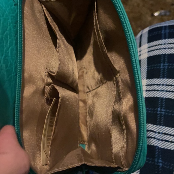 Teal purse from the KOLTJOV collections EST. 1988 - Picture 7 of 8